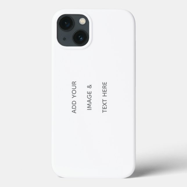 Coques Case-Mate iPhone Créez votre propre blanc  (Verso)