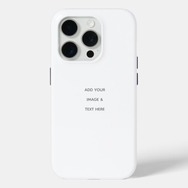 Coques Case-Mate iPhone Créez Votre Propre blanc (Verso)