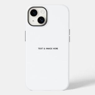 Coque Case-Mate iPhone Créez votre propre blanc