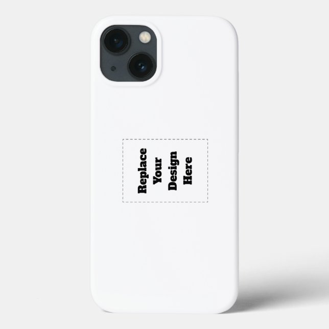 Coques Case-Mate iPhone Créez votre propre blanc  (Verso)