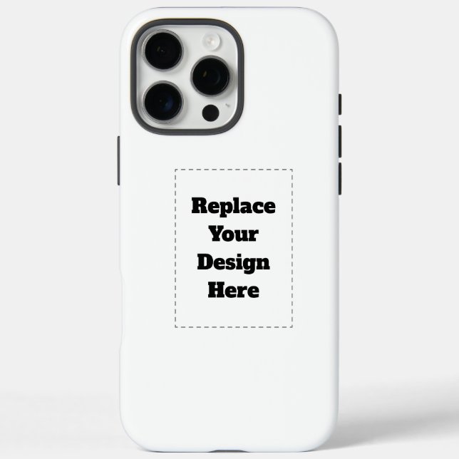 Coques Case-Mate iPhone Créez votre propre blanc  (Verso)