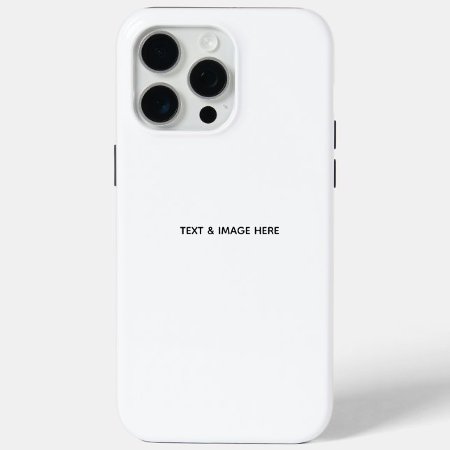 Coques Case-Mate iPhone Créez votre propre blanc (Verso)