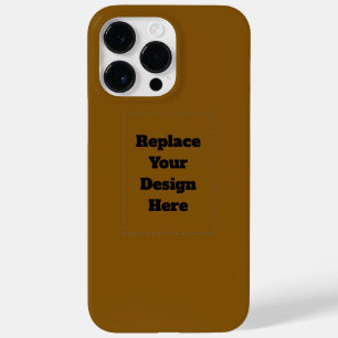 Coque Case-Mate iPhone Créez Votre Propre Brun