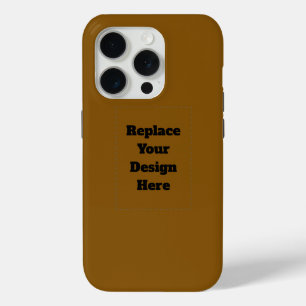 Coque Case-Mate iPhone Créez Votre Propre Brun