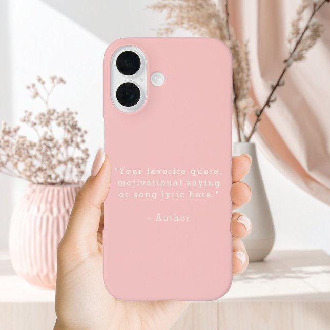 Coques Case-Mate iPhone Créez Votre Propre Citation (Créateur téléchargé)