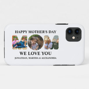 Case-Mate iPhone Case Créez votre propre collage photo 3 Happy Mothers d