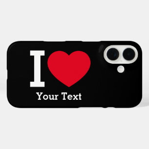 Coque Pour iPhone 16 Créez votre propre humour J'aime