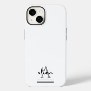 Coque Case-Mate iPhone Créez votre propre monogramme personnalisé