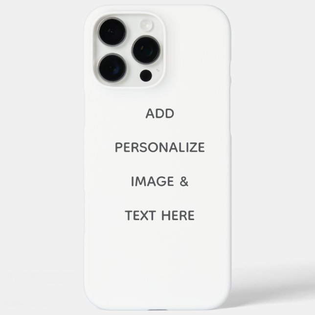 Coques Case-Mate iPhone Créez Votre Propre Personnalisation (Verso)