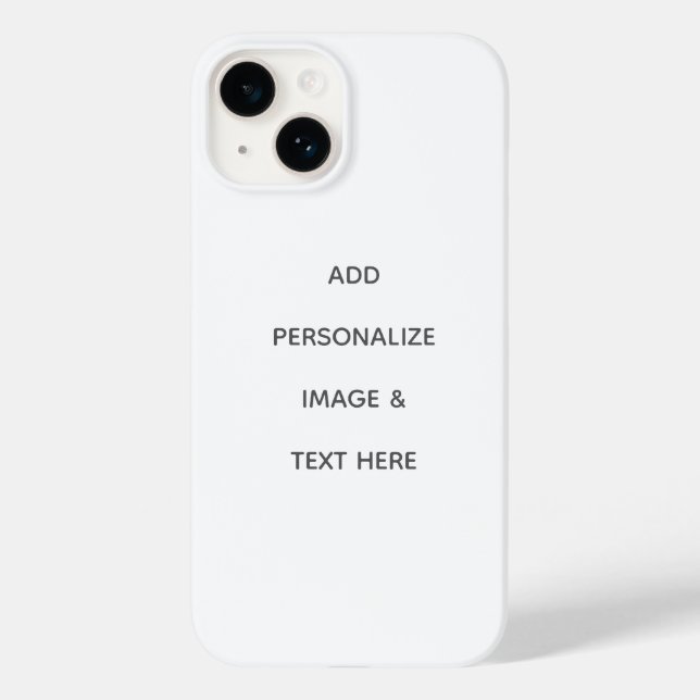 Coques Case-Mate iPhone Créez Votre Propre Personnalisation (Verso)