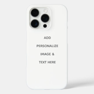 Coque iPhone 16 Pro Créez Votre Propre Personnalisation