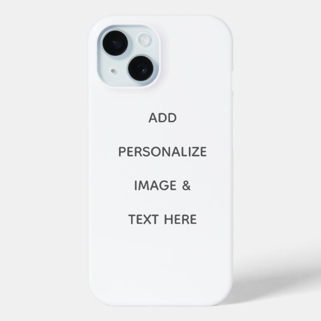 Coques Case-Mate iPhone Créez Votre Propre Personnalisation (Verso)