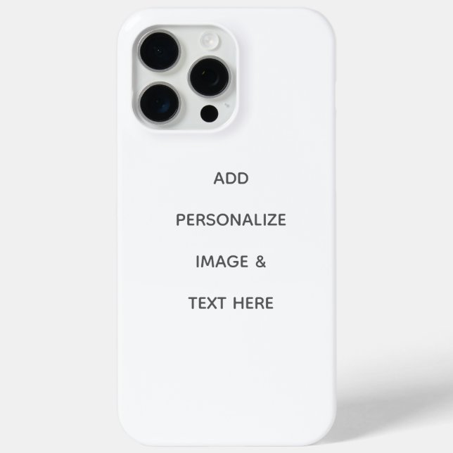Coques Case-Mate iPhone Créez Votre Propre Personnalisation (Verso)