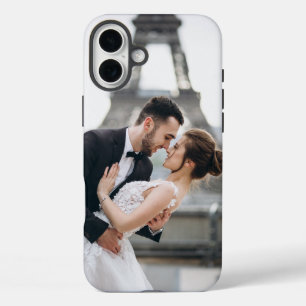 Coque Pour iPhone 16 Plus Créez Votre Propre Photo Mariage Amour Romantique