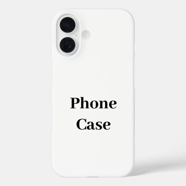 Coques Case-Mate iPhone Créez Votre Propre Promotion de Marque Simple (Verso)
