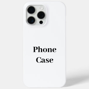 Coque Case-Mate iPhone Créez Votre Propre Promotion de Marque Simple