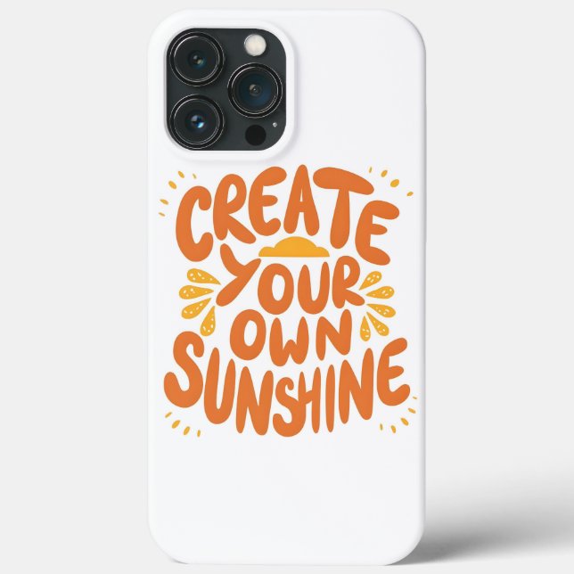 Coques Case-Mate iPhone Créez votre propre soleil (Verso)