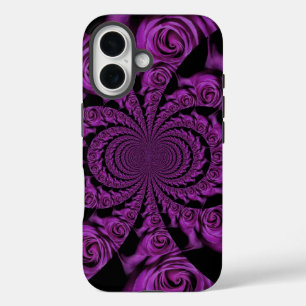 Coques iPhone 16 Créez votre propre Valentines violettes Conception