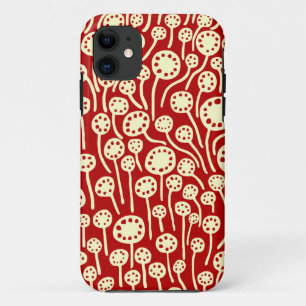 Coque Case-Mate Pour iPhone Crème 090512 sur le rouge rouge