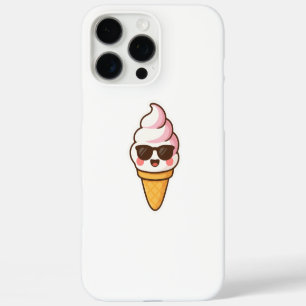 Coque iPhone 16 Pro Max Crème glacée cool Kawaii
