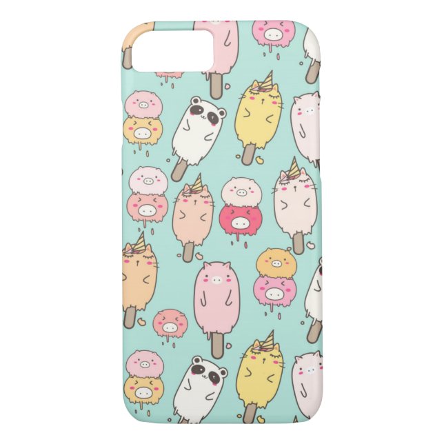 Coques Case-Mate iPhone Crème glacée Kawaii (Dos)