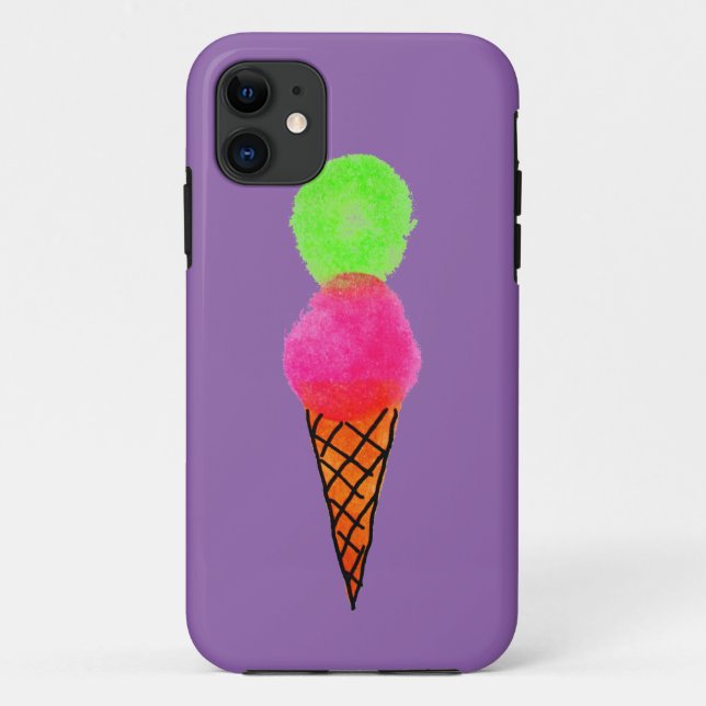 Coques Case-Mate iPhone Crème glacée pop art (Dos)