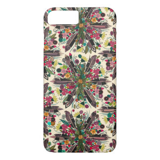 Etui iPhone Case-Mate crème posy bohème