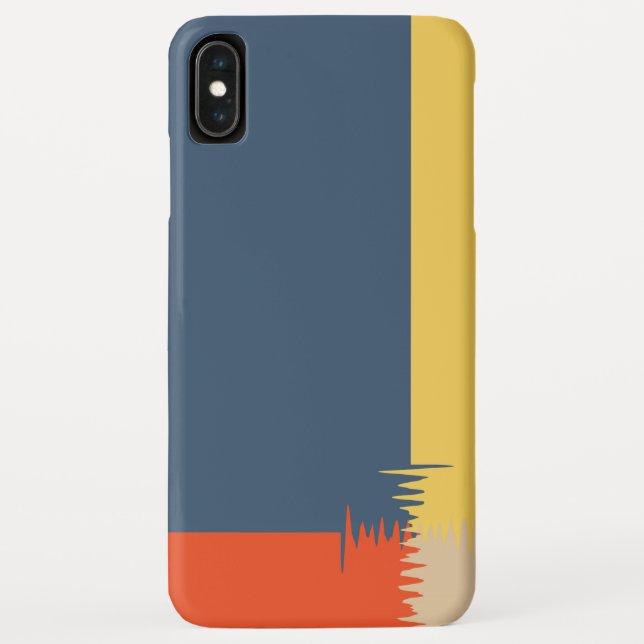 Coques Case-Mate iPhone Crème rouge jaune bleu (Dos)