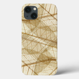 Etui iPhone Case-Mate Crème rustique Earthy Feuille beige