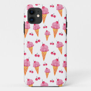 Coque Case-Mate Pour iPhone Crèmes glacées et cerises