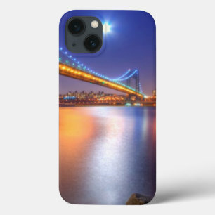 Coques Pour iPhone Crépuscule, George Washington BridgePalisades, NJ.