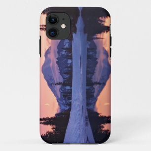 Coque Case-Mate iPhone Crépuscule, Tarn et croissant de lune