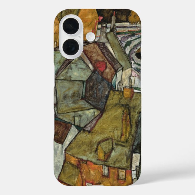 Coques Case-Mate iPhone Crescent de maisons II, Ville d'Île par Egon Schie (Verso)
