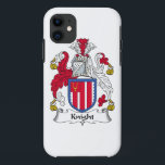 Case-Mate iPhone Case Crête de famille de chevalier<br><div class="desc">Manteau de chevalier des bras</div>