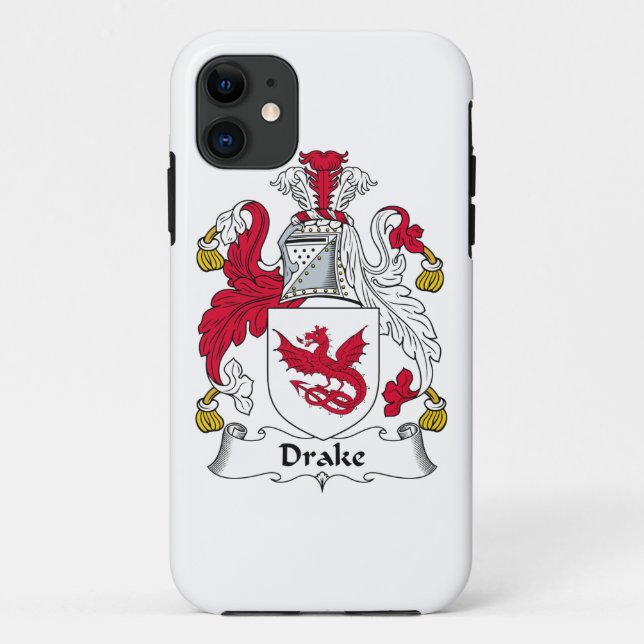 Coques Case-Mate iPhone Crête de famille de Drake (Dos)
