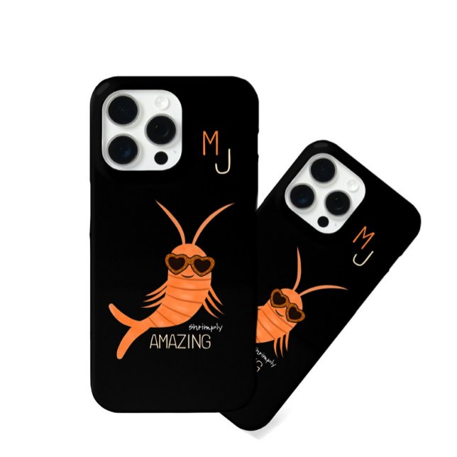 Coques Case-Mate iPhone Crevette avec lunettes de soleil (Créateur téléchargé)