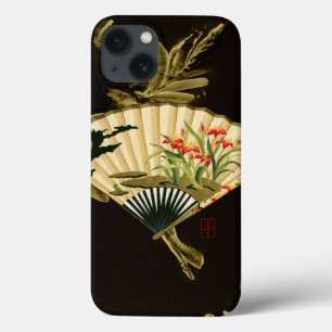 Coque Case-Mate iPhone Crimped Oriental Fan with Floral Design