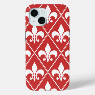 Coque Case-Mate iPhone Crimson Fleur de Lis