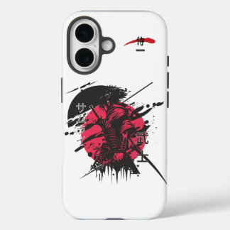 Coque Pour iPhone 16 Crimson Honor: Samurai Warrior