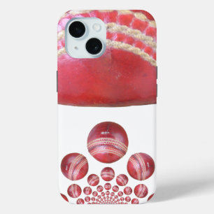 Coque Case-Mate iPhone Crimson Spin - Une Belle Balle Rouge De Cricket Ar