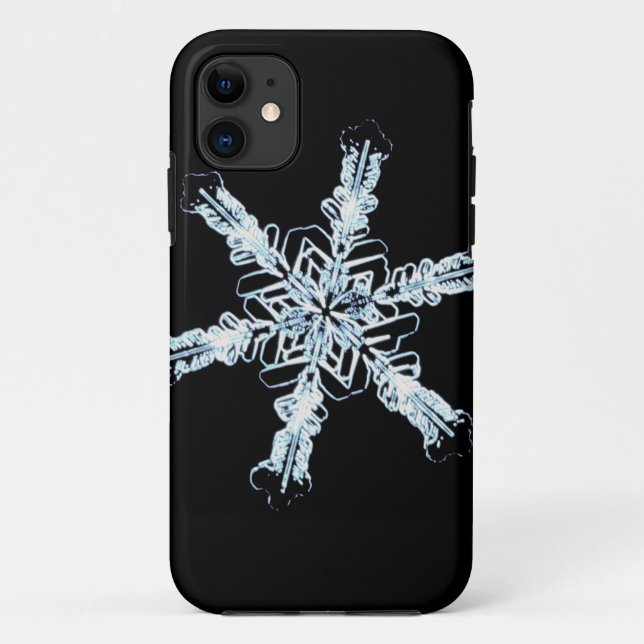Coques Case-Mate iPhone Cristal stellaire de neige (Dos)