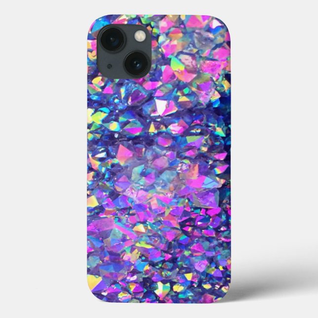 Coques Case-Mate iPhone Cristaux à bulles tombantes (Verso)