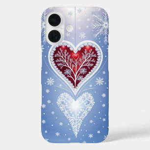 Coque Pour iPhone 16 Cristaux de glace