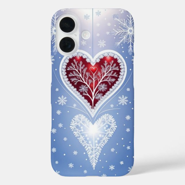 Coques Case-Mate iPhone Cristaux de glace (Verso)