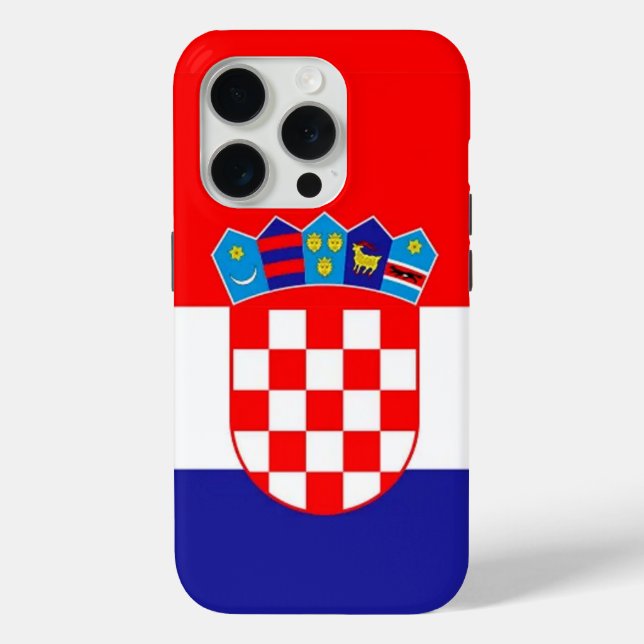 Coques Case-Mate iPhone Croatie (Verso)