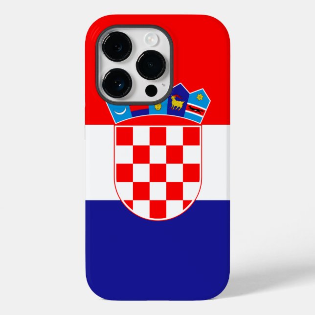 Coques Case-Mate iPhone Croatie (Verso)