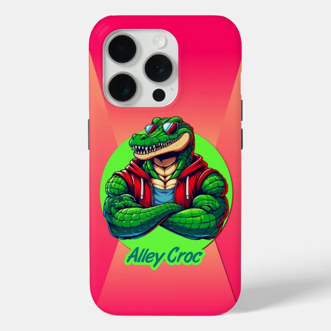 Coques Case-Mate iPhone Croc d'Allée (Verso)