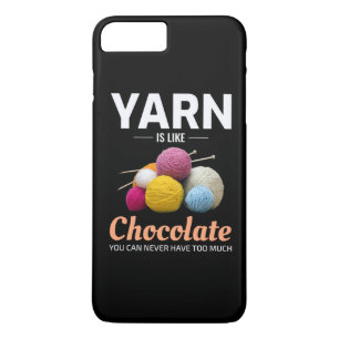Case-Mate iPhone Case Crochet Crochet Tricot chocolat Crochet