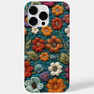 Coque Case-Mate iPhone crochet fleurs couverture