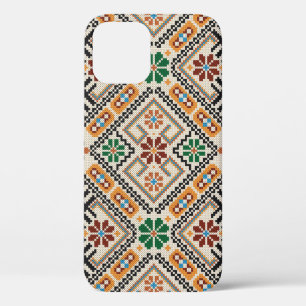 Case-Mate iPhone Case Crochet ukrainien : Motif artisanal ethnique.